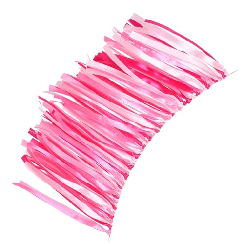 MAGICLULU Tassel Girlande Rosa Dekoratives Bandbanner für Babyparty Geburtstag Hochzeitsdeko Vielseitig Hängend für Wand Decke Fenster Festliche Partydekoration MAGICLULU Tassel Girlande Rosa Dekoratives Bandbanner für Babyparty Geburtstag Hochzeitsdeko Vielseitig Hängend für Wand Decke Fenster Festliche Partydekoration von MAGICLULU
