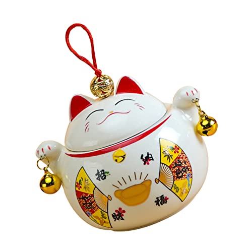 MAGICLULU Büro Tee Katze Lagerung Jar Keramik Tragbare Mini Hause Tee Lagerung Geschäft Eröffnung MAGICLULU Büro Tee Katze Lagerung Jar Keramik Tragbare Mini Hause Tee Lagerung Geschäft Eröffnung von MAGICLULU