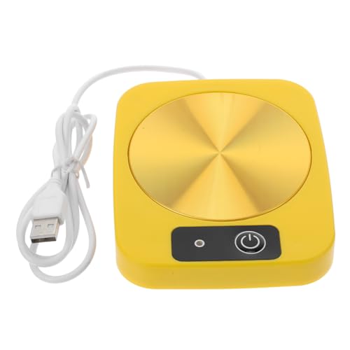 MAGICLULU Temperaturgeregelter Kaffeewärmer für Schreibtisch mit Schnellem Aufheizen und Stabiler Isolierung USB Becherwärmer Leicht zu Reinigen Kreatives für Kaffee Teeliebhaber von MAGICLULU