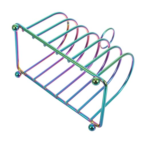 MAGICLULU Toastständer Aus Edelstahl Für Brotservierung Brotregal Mit Toasthalter Für Arbeitsplatte Toastservieren-Organizer Für Küche Und Esstisch Toastregal Für Scheiben Toast von MAGICLULU