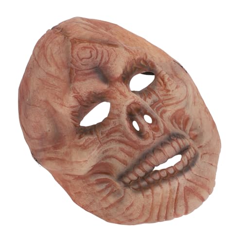 MAGICLULU Totenkopfmaske Für Erwachsene Gruselige Halloween-vollgesichts-dämonenmaske Aus Atmungsaktivem Material Passend Für Maskeraden Und Partys von MAGICLULU