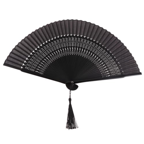 MAGICLULU Tragbare Ventilatoren Braut Hand Fans Vintage Faltfächer Handventilator Chinesisches Seidenfächer Blumen Stoff Gefalteter Fächer Handgebläse Klassisch Damen Hölzern Tanzfan MAGICLULU Tragbare Ventilatoren Braut Hand Fans Vintage Faltfächer Handventilator Chinesisches Seidenfächer Blumen Stoff Gefalteter Fächer Handgebläse Klassisch Damen Hölzern Tanzfan von MAGICLULU