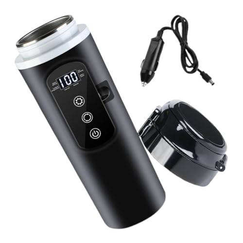 MAGICLULU Tragbarer Wasserkocher mit Präziser Temperaturregelung für Truckfahrer und Reisen Kompatibel LCD Display MAGICLULU Tragbarer Wasserkocher mit Präziser Temperaturregelung für Truckfahrer und Reisen Kompatibel LCD Display von MAGICLULU