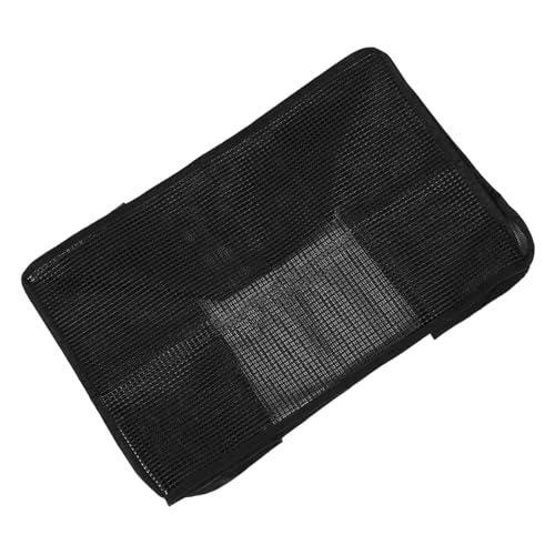 MAGICLULU U förmige Netzabdeckung für Fenster klimageräte Atmungsaktives Mesh Vollständige Abdeckung Sicherer Sitz Wetterfester Schutz gegen Laub Schwarzes Outdoor abdecknetz von MAGICLULU