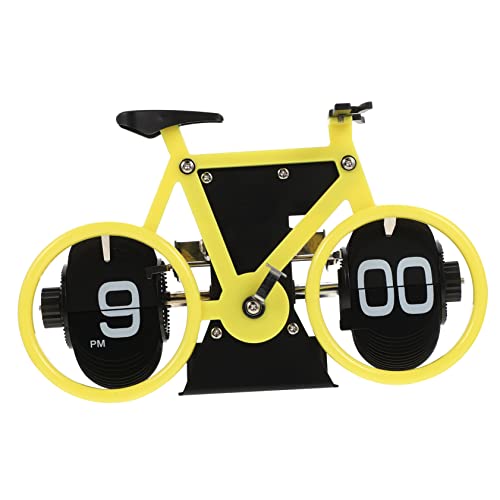 MAGICLULU Uhr in Vintage-Form Mechanische Tischuhr Dekoratives Wohnaccessoire Robustes Fürs Fahrrad von MAGICLULU