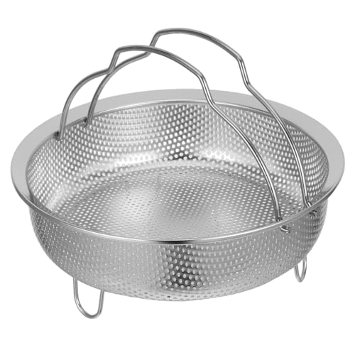 MAGICLULU Universeller Dämpfeinsatz mit Abnehmbaren Griff für Gemüse und Meeresfrüchte Leicht zu Reinigen und Hitzebeständig für Tägliches Kochen von MAGICLULU