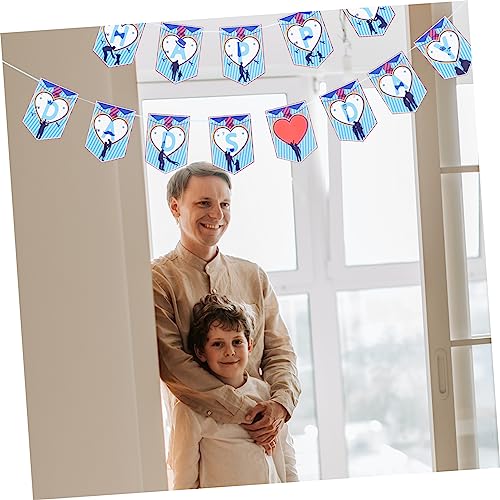 MAGICLULU Vatertags Dekoration Wimpelkette aus Farbigem Hängendes Banner mit Liebevollem Design Einfach zu Befestigen als Party Hintergrund für Fenster Türen Wände Fröhliche MAGICLULU Vatertags Dekoration Wimpelkette aus Farbigem Hängendes Banner mit Liebevollem Design Einfach zu Befestigen als Party Hintergrund für Fenster Türen Wände Fröhliche von MAGICLULU