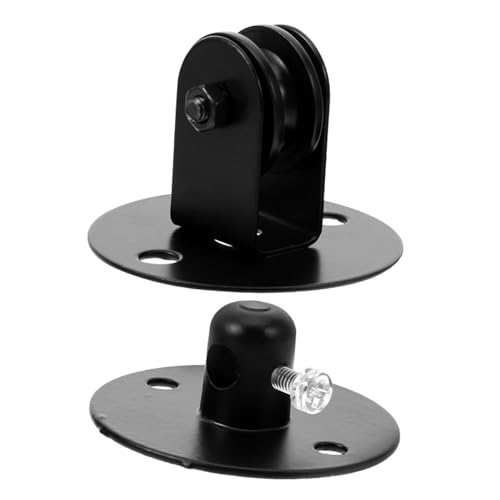 MAGICLULU Verstellbare Metall Umlenkrolle für Deckenbefestigung von Hängelampen mit Robustem Einfache Installation zur Anpassung und Optimierung von Seilaufhängungen MAGICLULU Verstellbare Metall Umlenkrolle für Deckenbefestigung von Hängelampen mit Robustem Einfache Installation zur Anpassung und Optimierung von Seilaufhängungen von MAGICLULU