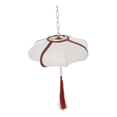 MAGICLULU Vintage Lampenschirm Asiatischer Stoff Hängelampe Retro Pendelleuchte Chinesische Stil Dekoration Weiches Licht für Hotpot-restaurant Wohnzimmer Flur Stabile Struktur Einfach MAGICLULU Vintage Lampenschirm Asiatischer Stoff Hängelampe Retro Pendelleuchte Chinesische Stil Dekoration Weiches Licht für Hotpot-restaurant Wohnzimmer Flur Stabile Struktur Einfach von MAGICLULU