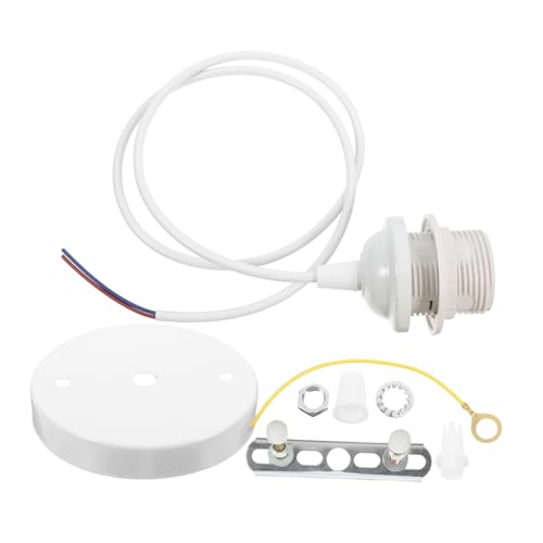 MAGICLULU Vintage Pendelleuchte Kabelset mit Schraubfassung Verstellbares Kabel Kompatibel mit Lichtquellen Industrial Stil für Deckenleuchte DIY Hängelampe Zubehör von MAGICLULU