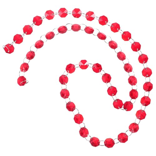 MAGICLULU Vorhang Aus Kristallperlen Lüfter Hängend Neon Klarer Girlandenstrang Kronleuchter Wanddekoration Aus Makramee Perlenkette Girlande Runde Spiegel Für Die Wand Rot Gewöhnliches Glas MAGICLULU Vorhang Aus Kristallperlen Lüfter Hängend Neon Klarer Girlandenstrang Kronleuchter Wanddekoration Aus Makramee Perlenkette Girlande Runde Spiegel Für Die Wand Rot Gewöhnliches Glas von MAGICLULU