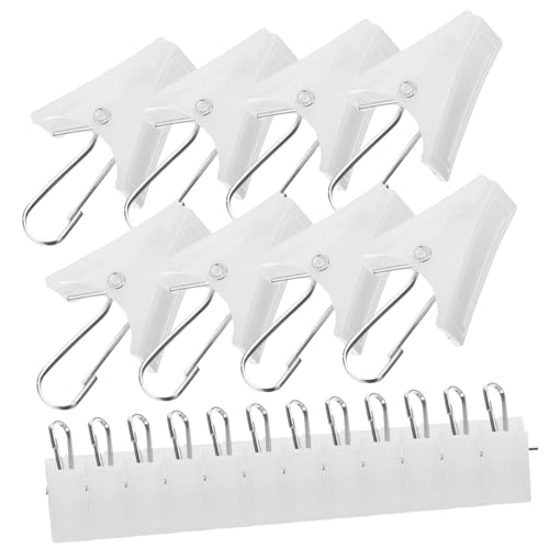 MAGICLULU 20stücke Klemmhaken Weiß Für Vorhänge Gardinenhalterklammer Aus Kunststoff Robuste Aufhängeklammern Zum Befestigen Zum Aufhängen MAGICLULU 20stücke Klemmhaken Weiß Für Vorhänge Gardinenhalterklammer Aus Kunststoff Robuste Aufhängeklammern Zum Befestigen Zum Aufhängen von MAGICLULU