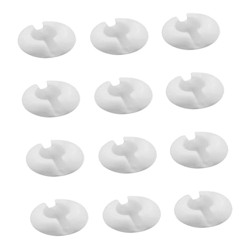 MAGICLULU Vorhangpositionierungsschnalle Rollo-Aufhänger Quetschfalten-Vorhanghaken Vorhang zubehör fensterdekoration Ersatzperlen-Kettenanschläge Zubehör für vertikale Vorhänge Plastik Weiß MAGICLULU Vorhangpositionierungsschnalle Rollo-Aufhänger Quetschfalten-Vorhanghaken Vorhang zubehör fensterdekoration Ersatzperlen-Kettenanschläge Zubehör für vertikale Vorhänge Plastik Weiß von MAGICLULU