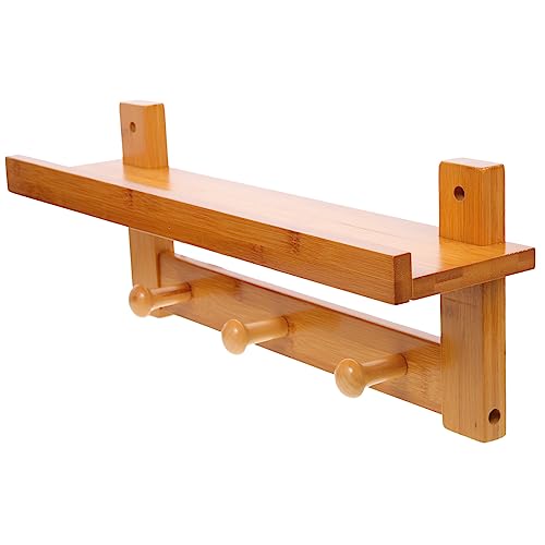 MAGICLULU Wandgarderobe aus mit Haken Stabile Wandmontage Garderobenleiste für Jacken Hüte Schlüssel Handtücher Vielseitiger Wandhaken Organizer für Flur und Bad Zufällige MAGICLULU Wandgarderobe aus mit Haken Stabile Wandmontage Garderobenleiste für Jacken Hüte Schlüssel Handtücher Vielseitiger Wandhaken Organizer für Flur und Bad Zufällige von MAGICLULU