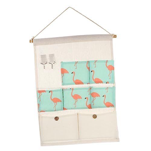 MAGICLULU Wandhängende Aufbewahrungstasche aus Baumwolle und Leinen mit Haken Multifunktionale Organizer Tasche für Türen Wände und Schränke Fächer für Ordentliche Aufbewahrung MAGICLULU Wandhängende Aufbewahrungstasche aus Baumwolle und Leinen mit Haken Multifunktionale Organizer Tasche für Türen Wände und Schränke Fächer für Ordentliche Aufbewahrung von MAGICLULU