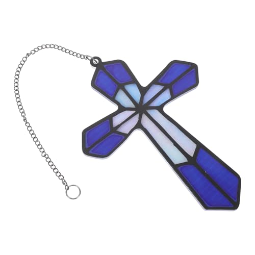 MAGICLULU Wandkreuz Hausdekor Wandspiegel Wanddekor Individuelles Leuchtschild Türjalousien Kreuze Für Die Wand Heimdekor Türvorhang Außenleuchten Wandregale Rotes Prisma von MAGICLULU