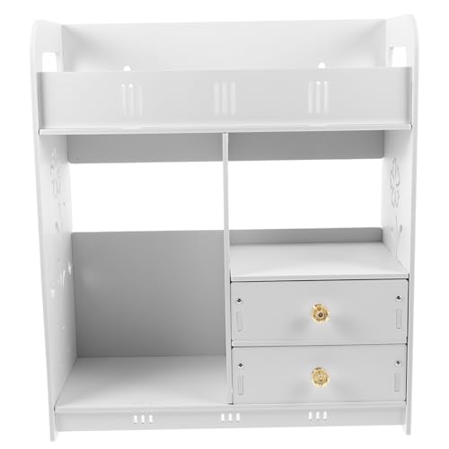 MAGICLULU Wandregal Organizer mit Schubladendesign Holzregal für Badezimmer und Wohnzimmer Wandregal Platzsparend Vielseitig Einsetzbar MAGICLULU Wandregal Organizer mit Schubladendesign Holzregal für Badezimmer und Wohnzimmer Wandregal Platzsparend Vielseitig Einsetzbar von MAGICLULU