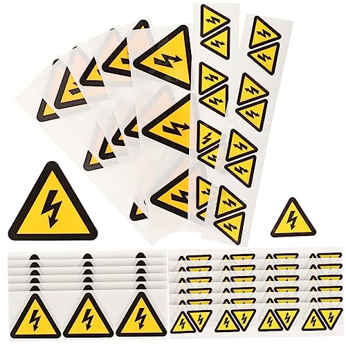 MAGICLULU Warnaufkleber Für Elektrokästen Stück Hochspannungs-warnaufkleber Aufkleber Für Industrieanlagen Aufkleber Für Büro Und Schule MAGICLULU Warnaufkleber Für Elektrokästen Stück Hochspannungs-warnaufkleber Aufkleber Für Industrieanlagen Aufkleber Für Büro Und Schule von MAGICLULU