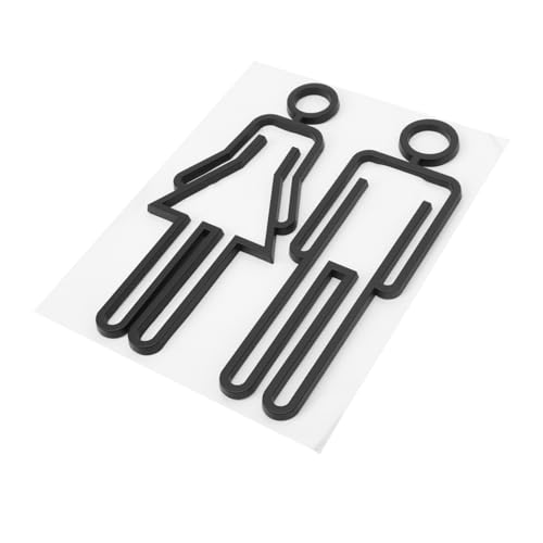MAGICLULU Waschraumschilder Selbstklebender Toilettenaufkleber „Ist Toilette“ Toilettenkennzeichnungsschild Badezimmerschilder Toilettenschild Damen Badezimmerschild Toilettenschilder MAGICLULU Waschraumschilder Selbstklebender Toilettenaufkleber „Ist Toilette“ Toilettenkennzeichnungsschild Badezimmerschilder Toilettenschild Damen Badezimmerschild Toilettenschilder von MAGICLULU