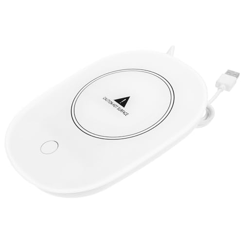 MAGICLULU USB-tassenwärmer Tassenwärmer Für Schreibtisch Heizkissen Für Becher Konstante Temperatur Passt Für Edelstahlbecher Babyflaschen Keramikbecher Glasbecher USB-Betrieb Einfach von MAGICLULU