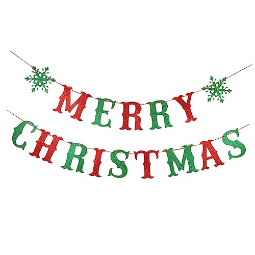 MAGICLULU Weihnachtliches Papier Banner Rotes und Grünes Buchstaben Design Teilig Dekoratives Girlanden Flaggenband für Party Fenster und Türdeko DIY Weihnachtsfeier Zubehör MAGICLULU Weihnachtliches Papier Banner Rotes und Grünes Buchstaben Design Teilig Dekoratives Girlanden Flaggenband für Party Fenster und Türdeko DIY Weihnachtsfeier Zubehör von MAGICLULU