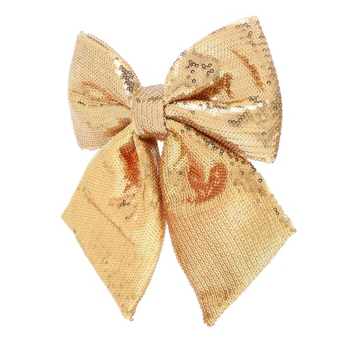 MAGICLULU Weihnachtsschleife aus Glitzernder Weihnachtsbaum Dekorationsbogen für Bastelbedarf Feiertagsfeiern Vielseitig Einsetzbar Eleganter Geschenkverpackungsakzent von MAGICLULU