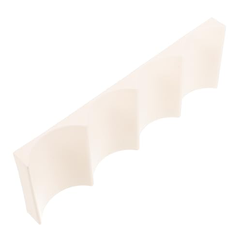 MAGICLULU Weinregal Kunststoff Weiß mit Rutsch Matte Pyramidenförmiger Flaschenhalter für Weinflaschen Platzsparender Organizer für Küchenarbeitsplatte Kühlschrank und MAGICLULU Weinregal Kunststoff Weiß mit Rutsch Matte Pyramidenförmiger Flaschenhalter für Weinflaschen Platzsparender Organizer für Küchenarbeitsplatte Kühlschrank und von MAGICLULU
