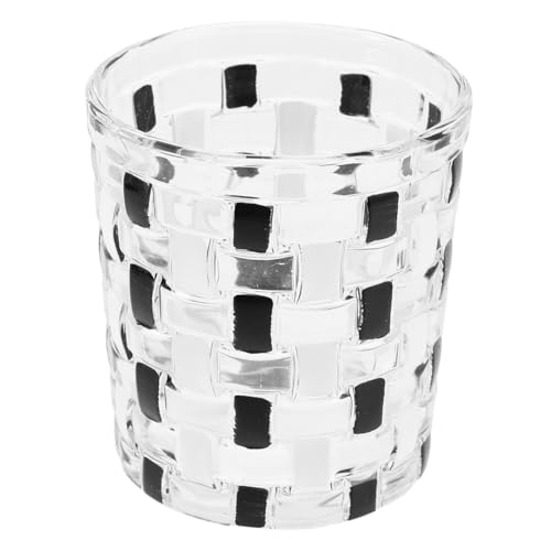 MAGICLULU Zahnputzbecher mit Schwarzem Weißem Schachbrettmuster Wiederverwendbarer Mundspülbecher Vielseitiger Leichter Trinkbecher für Badezimmer Reisen und Zuhause MAGICLULU Zahnputzbecher mit Schwarzem Weißem Schachbrettmuster Wiederverwendbarer Mundspülbecher Vielseitiger Leichter Trinkbecher für Badezimmer Reisen und Zuhause von MAGICLULU