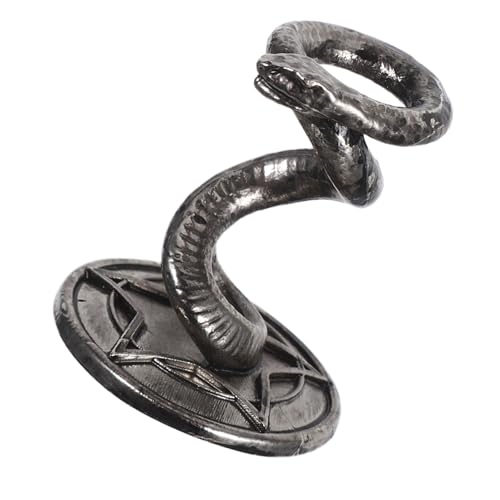 MAGICLULU Zinklegierung Kristallkugel Ständer Schlange Design Stilvolle Metallkugel Basis Moderner Dekorationsständer Für Büro Wohnzimmer Tischdekoration von MAGICLULU