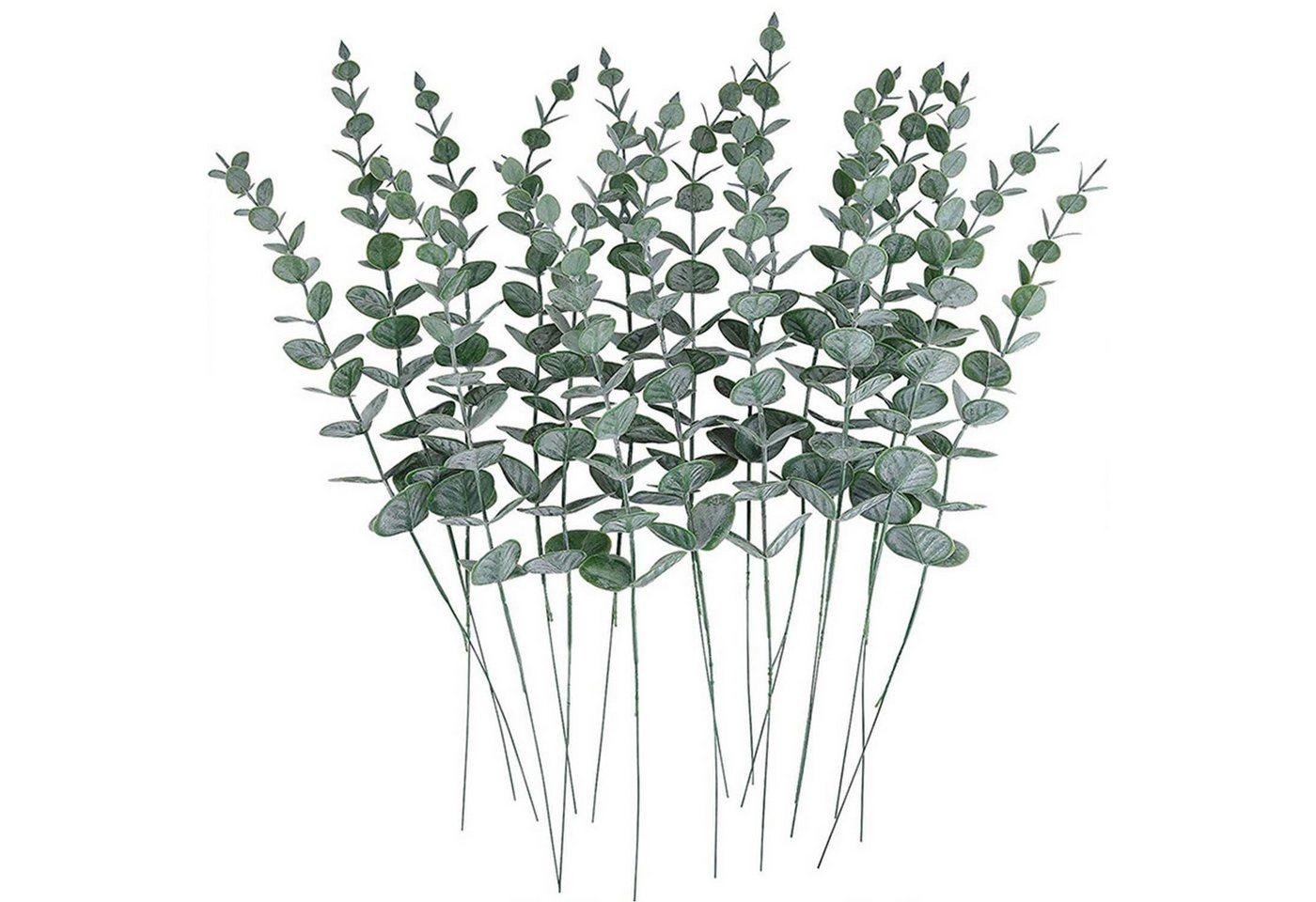 Kunstpflanze Künstliche Blätter Eukalyptus-Blätter -stiele, MAGICSHE von MAGICSHE