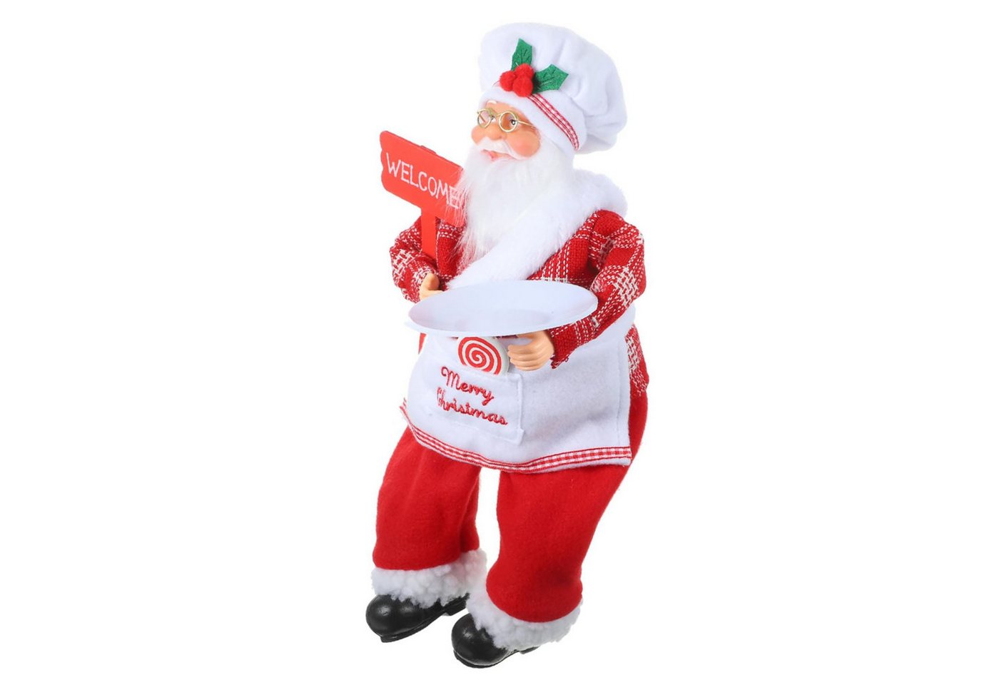 MAGICSHE Weihnachtsmann Weihnachten Chef Figurinen Puppe Dekorationen, Weihnachtsdekoration von MAGICSHE