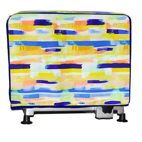 Abdeckung für Aufschnittmaschine aus Baumwolle, 38 x 44 x 29 cm, hergestellt in Italien (EXTREME BLU) von MAGIE DI CASA