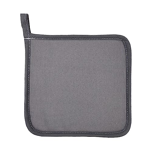 SIENA Topflappen, quadratisch, 20 x 20 cm, hergestellt in Italien, Dunkelgrau SIENA Topflappen, quadratisch, 20 x 20 cm, hergestellt in Italien, Dunkelgrau von MAGIE DI CASA