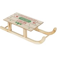 Ecd Germany led Deko Schlitten aus Holz mit warmweißen LEDs, 42 x 16 cm, Natur-Braun, batterriebetrieben, Beleuchteter Dekoschlitten mit Timer, Ecd Germany led Deko Schlitten aus Holz mit warmweißen LEDs, 42 x 16 cm, Natur-Braun, batterriebetrieben, Beleuchteter Dekoschlitten mit Timer, von MAGIEDINATALE
