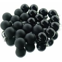 Weihnachts-Micro-Kugeln Black schwarz ø 2,5 cm aus Glas - 24er Set Weihnachts-Micro-Kugeln Black schwarz ø 2,5 cm aus Glas - 24er Set von MAGIEDINATALE