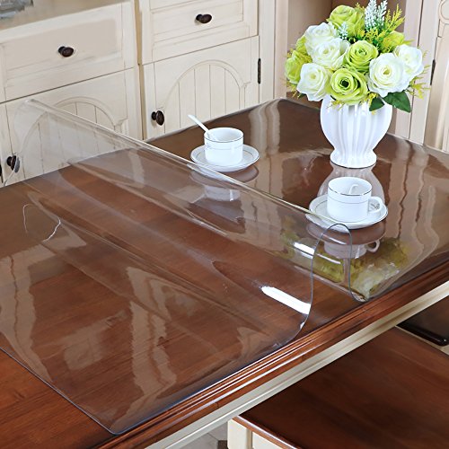 Magilona – Tischschutzfolie aus PVC, wasserdicht, für Tisch/Schreibtisch, Tischdecke/Tischauflage, zuschneidbar, 31.5x55 Inch(80x140cm) von VITA FELICE