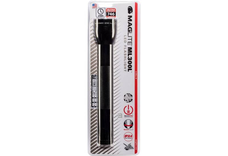 MAGLITE Taschenlampe ML300L 3 D-Cell Taschenlampe von MAGLITE