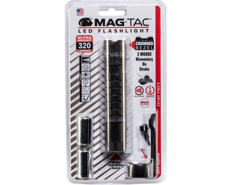 MAGLITE Taschenlampe Mag-Tac crowned bezel Taschenlampe von MAGLITE