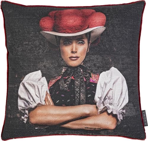 Zierkissenhülle Kissenbezug Kissenhülle Artwood Schwarzwaldmädel ca. 45x45 cm Mädel rot Zierkissenhülle Kissenbezug Kissenhülle Artwood Schwarzwaldmädel ca. 45x45 cm Mädel rot von MAGMA