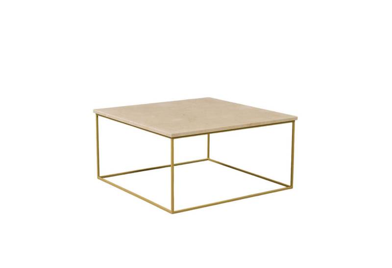 MAGNA Atelier Couchtisch Aarhus Coffee Table mit ECHTEM MARMOR, Wohnzimmer Tisch eckig, Metallgestell, 80x80x40cm von MAGNA Atelier