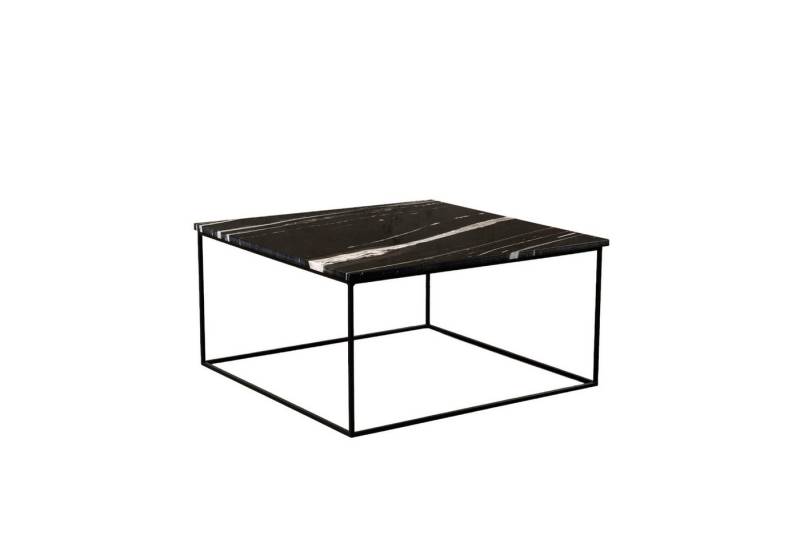 MAGNA Atelier Couchtisch Aarhus aus ECHTEM MARMOR, Garten Outdoor Couchtisch, eckig, Metallgestell, 80x80x40cm von MAGNA Atelier