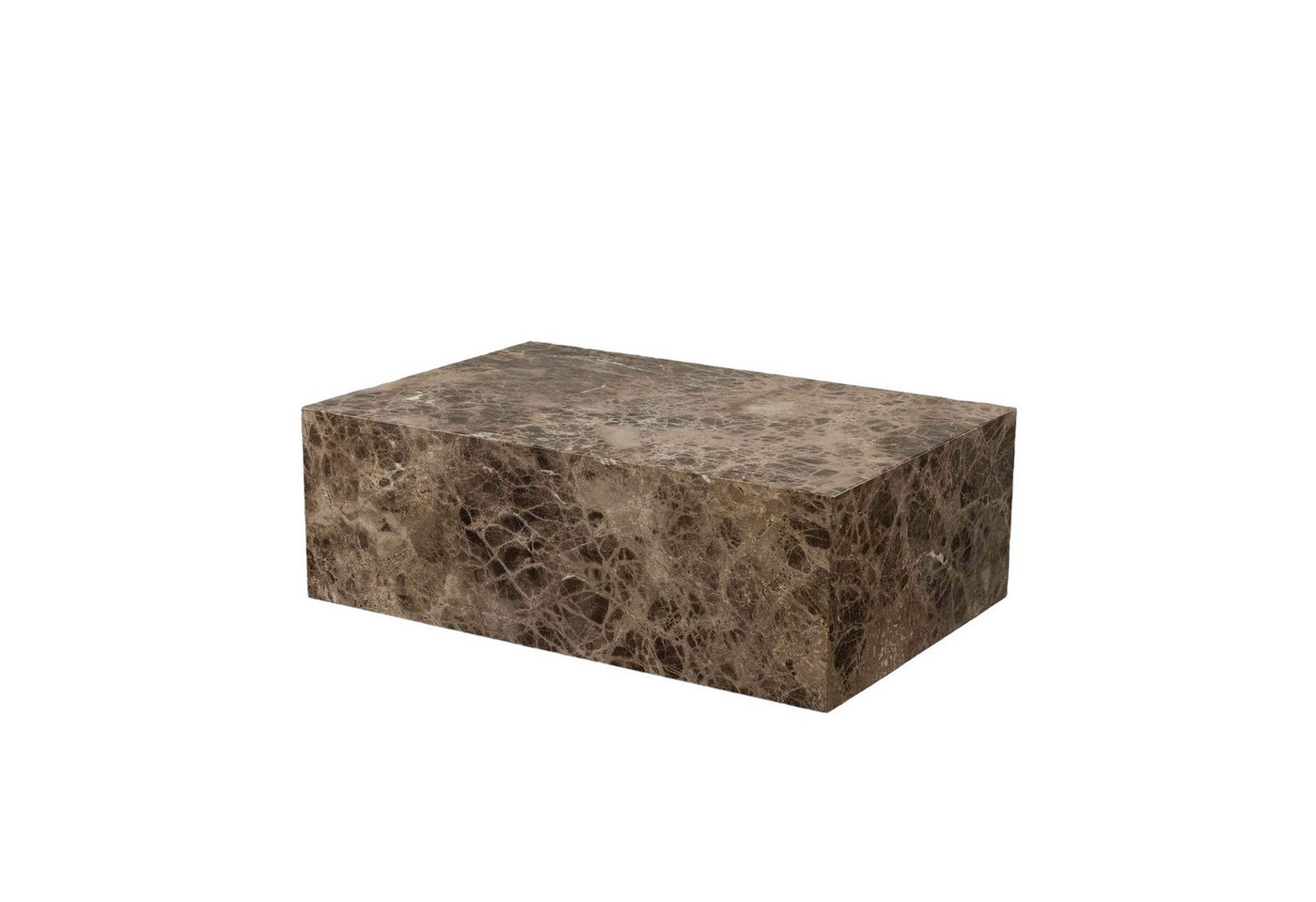 MAGNA Atelier Couchtisch ASPEN Coffee Table aus Marmor, Wohnzimmer Tisch eckig, Naturstein, 90x60x30cm von MAGNA Atelier