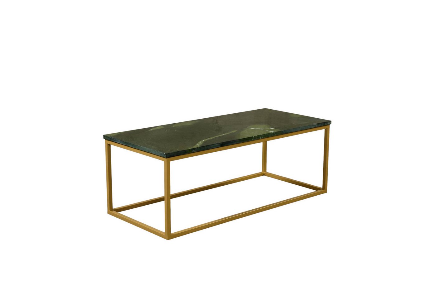 MAGNA Atelier Couchtisch GÖTEBORG mit Marmor Tischplatte, Wohnzimmertisch, Coffee Table Naturstein, Metallgestell, 110x50x40cm von MAGNA Atelier