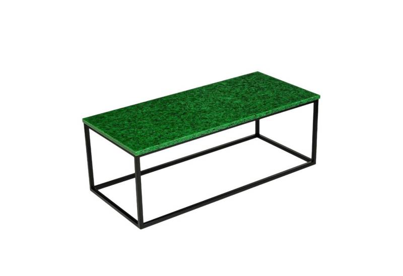 MAGNA Atelier Couchtisch GÖTEBORG aus RECYCELTEN GLASSCHERBEN, nachhaltiger Wohnzimmertisch, Metallgestell, 110cmx50cmx40cm von MAGNA Atelier