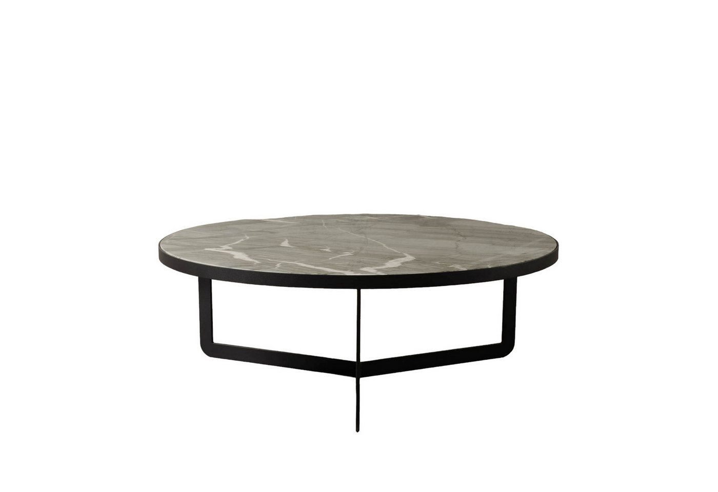 MAGNA Atelier Couchtisch OSAKA mit Marmor Tischplatte, Wohnzimmertisch, Naturstein, Coffee Table, Metallgestell, 96x35cm von MAGNA Atelier