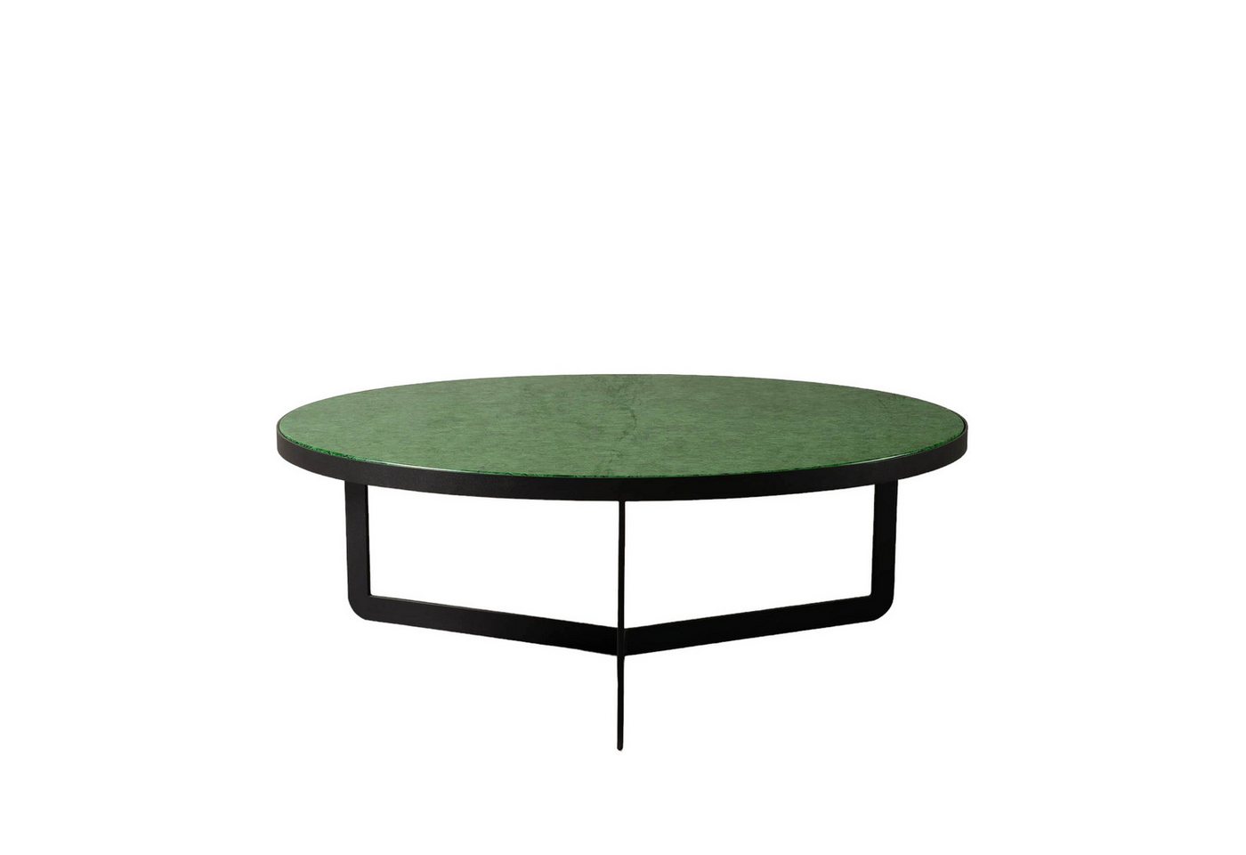 MAGNA Atelier Couchtisch OSAKA aus recycelten Glasscherben, Wohnzimmertisch, nachhaltig, Coffee Table, Metallgestell, 96x35cm von MAGNA Atelier