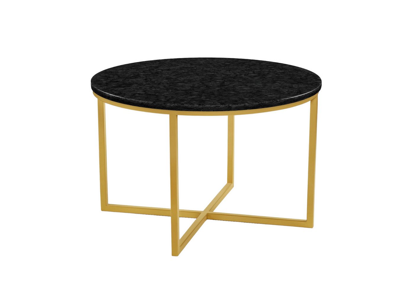 MAGNA Atelier Couchtisch SEATTLE aus recycelten Glasflaschen, Sofatisch, Coffee Table, nachhaltig, Wohnzimmertisch, 71x71x45cm von MAGNA Atelier