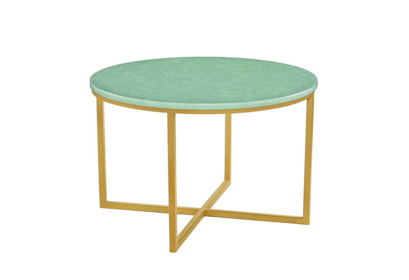 MAGNA Atelier Couchtisch SEATTLE aus recycelten Glasflaschen, Sofatisch, Coffee Table, nachhaltig, Wohnzimmertisch, 71x71x45cm von MAGNA Atelier