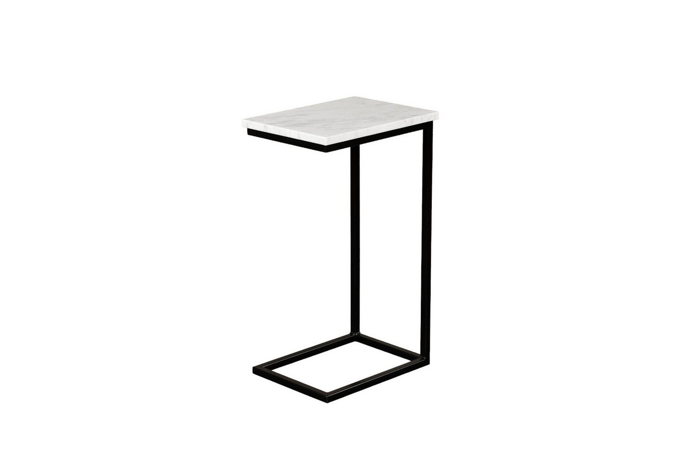 MAGNA Atelier Couchtisch STOCKHOLM mit Marmor Tischplatte, Beistelltisch, Naturstein, nachhaltig, Unikat, 40x30x68cm von MAGNA Atelier