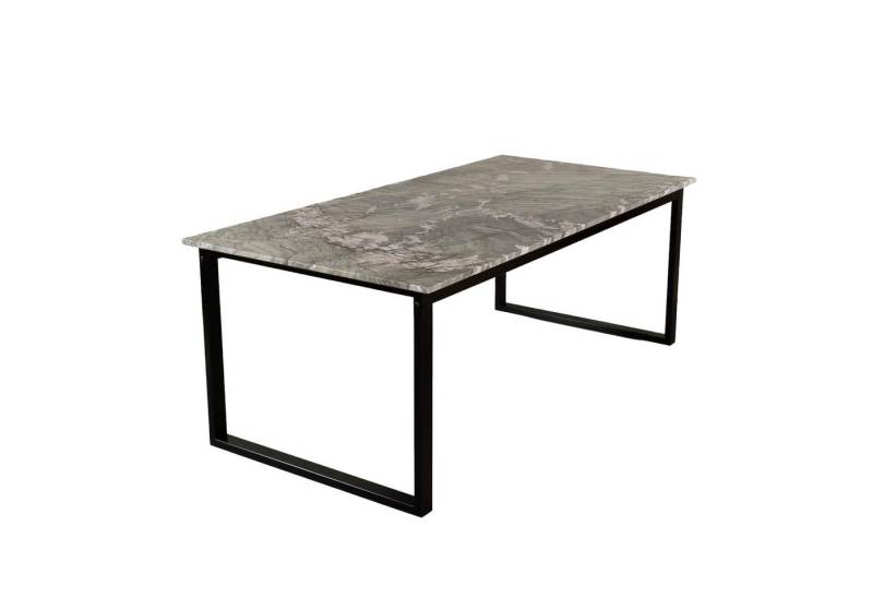 MAGNA Atelier Esstisch BERGEN aus ECHTEM MARMOR, Esstisch eckig, Metallgestell, 160x80x75cm & 200x100x75cm von MAGNA Atelier